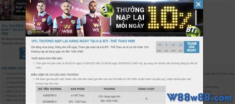 Top Các Khuyến Mãi W88 Hot Nhất (update 2023) .